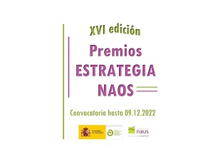 Convocatoria XVI Premios Estrategia NAOS, edición 2022.