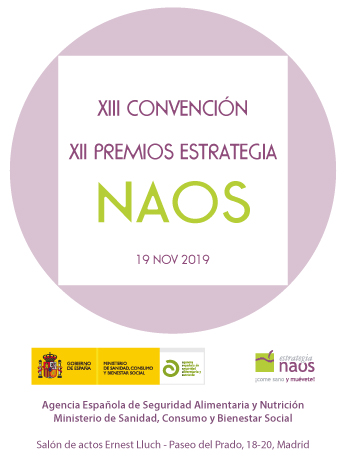 XIII Convención NAOS 2019 y acto de entrega XII Premios Estrategia NAOS 2018