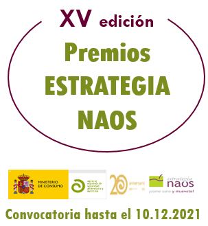 XV Premios Estrategia NAOS, edición 2021