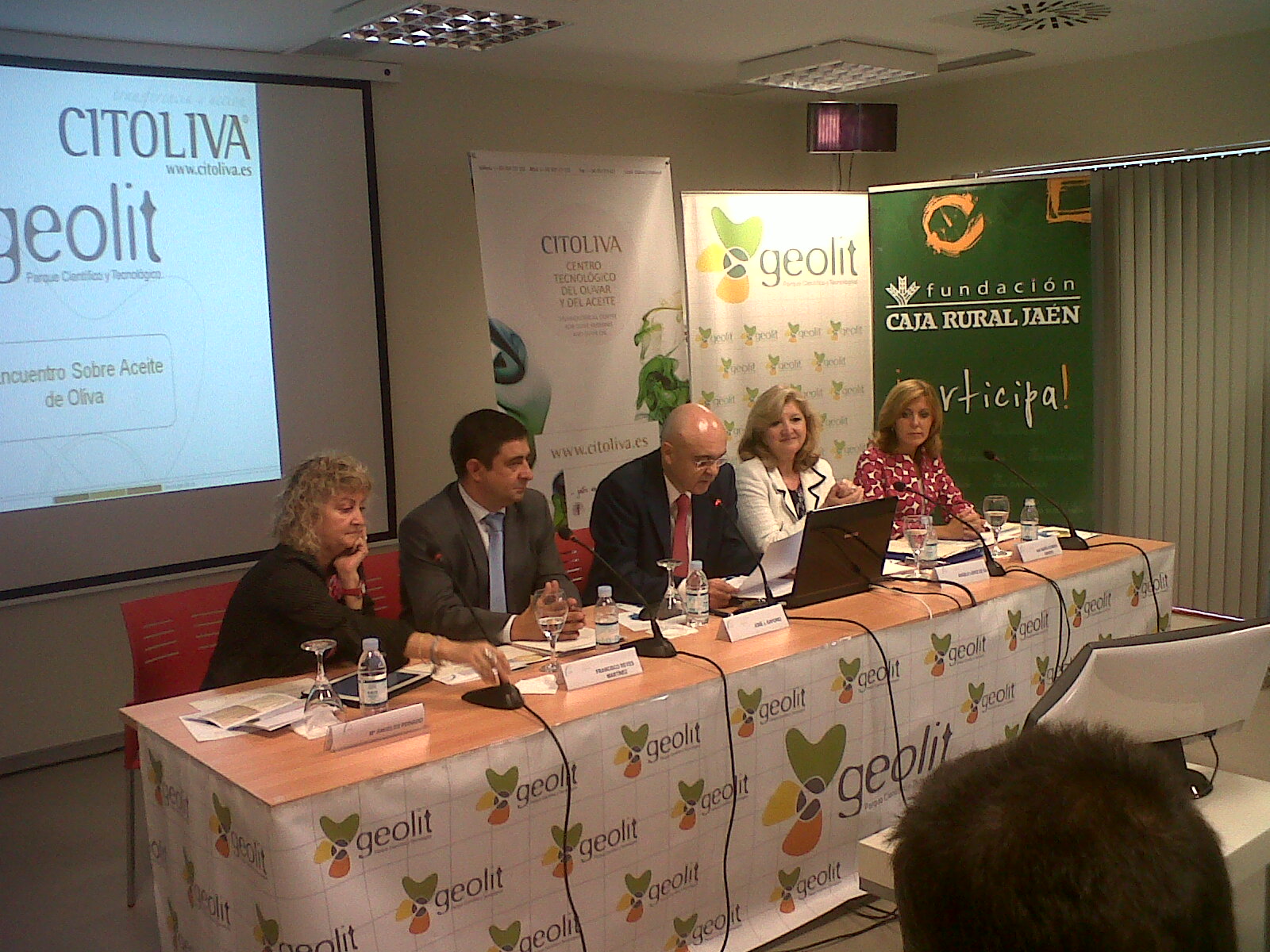 Angela López de Sá, participa en la inauguración del II Encuentro CITOLIVA "Aceite de Oliva"