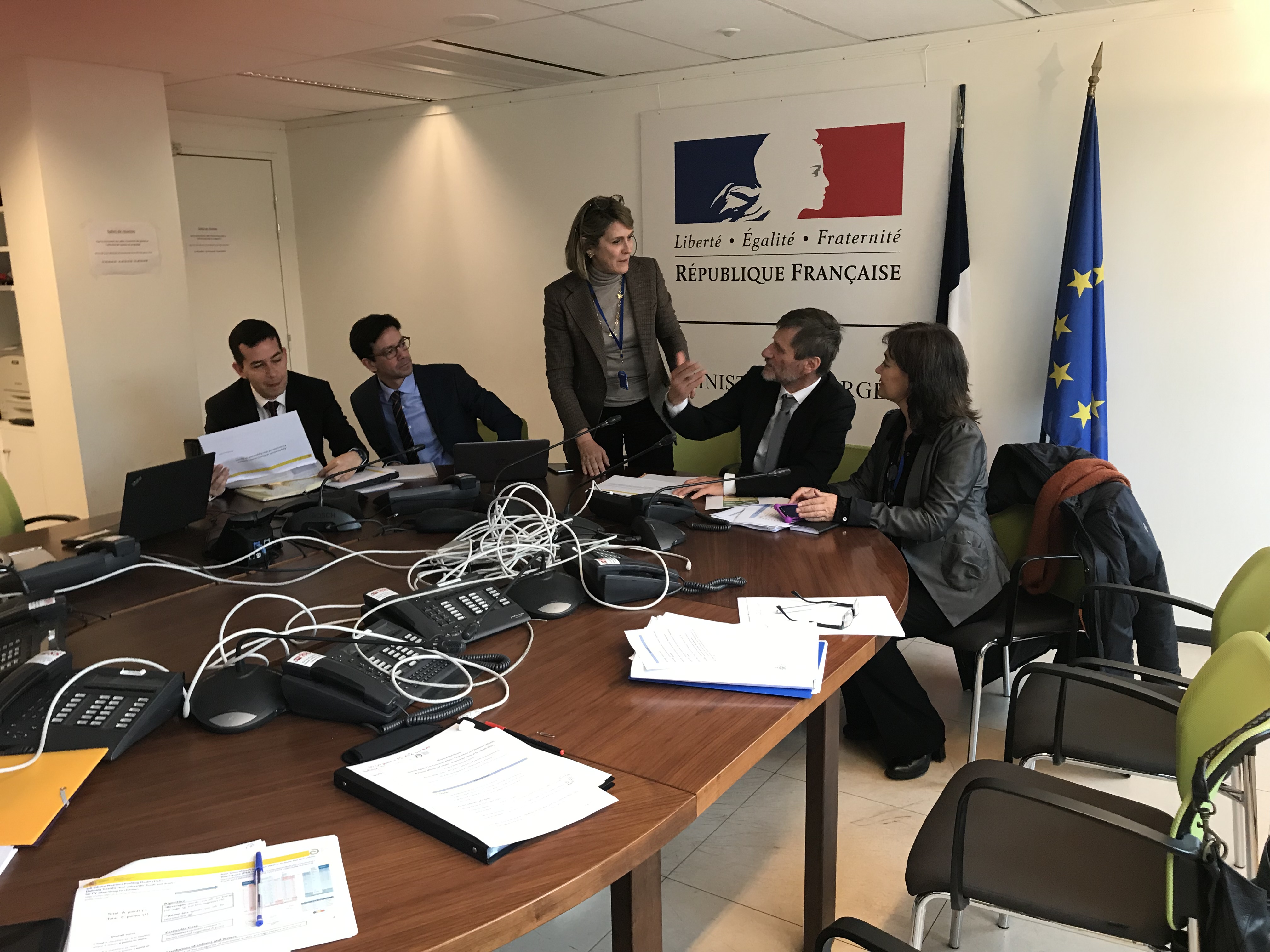 Reunión AESAN y Ministerio de Salud francés