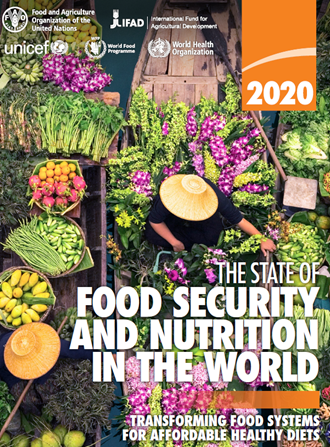 La FAO publica el informe sobre el estado de la Seguridad Alimentaria y la Nutrición en el mundo (2020)