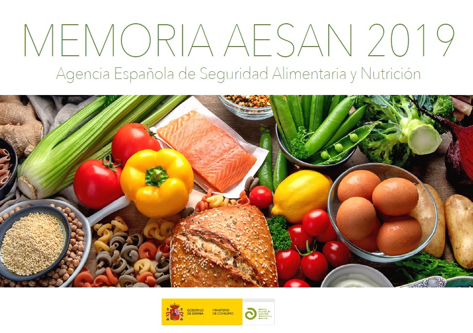 Memoria de actividades 2019 de la AESAN ya disponible en la web.
