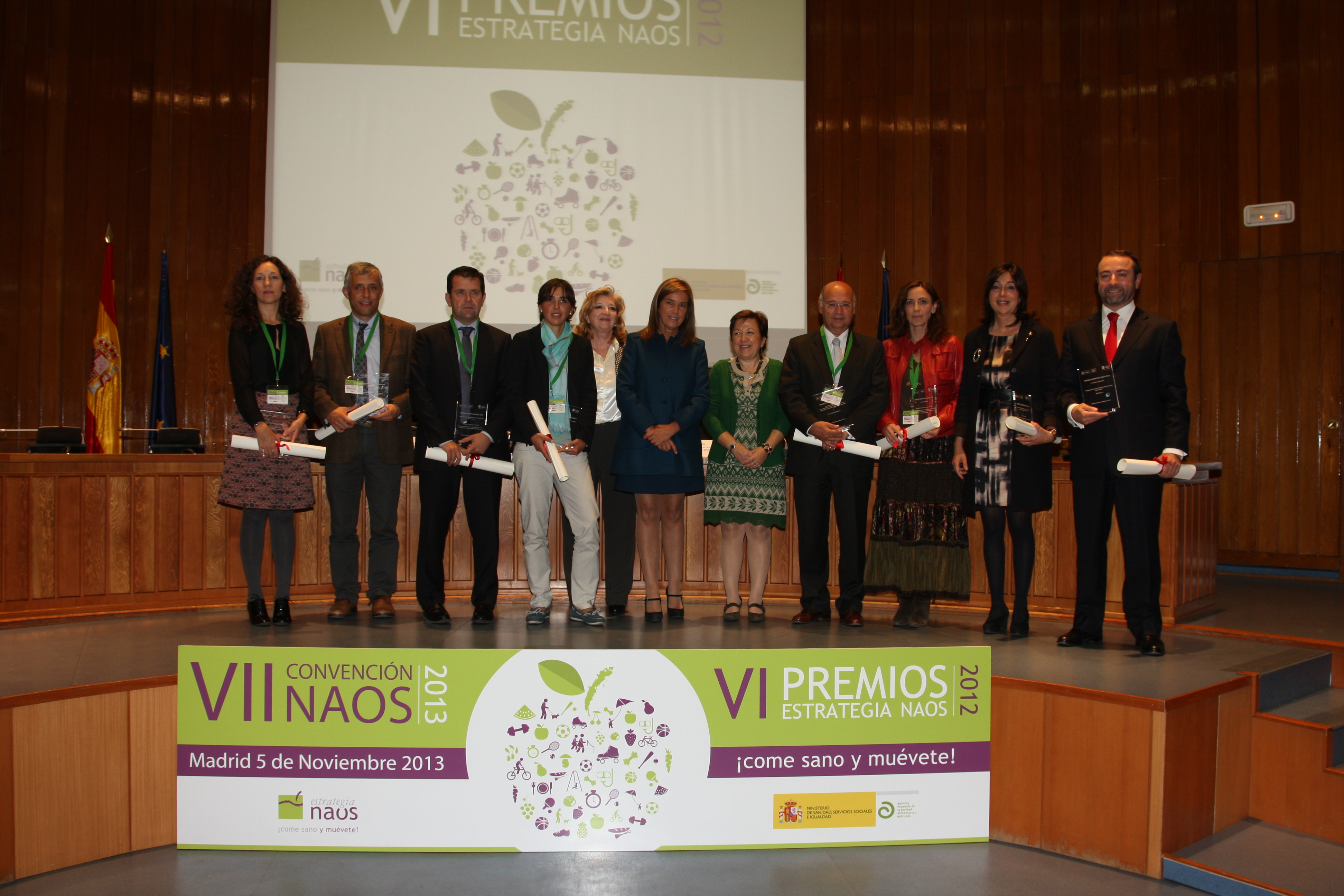 VI Premios Estrategia NAOS, edición 2012