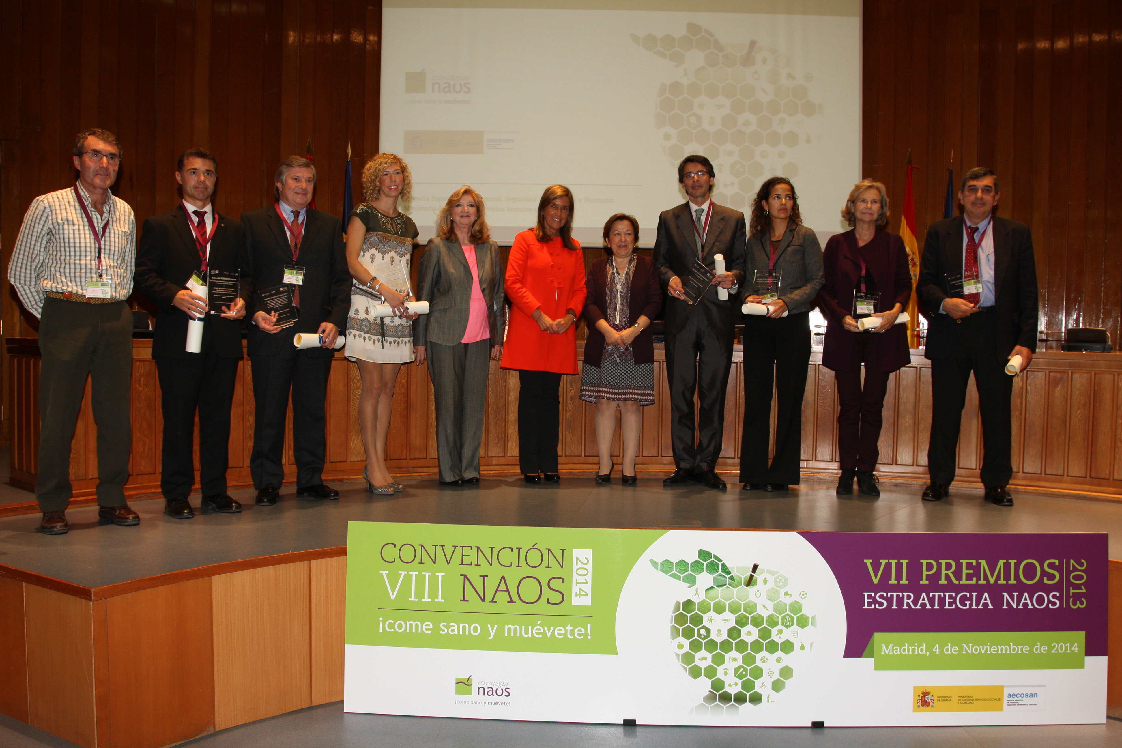 VII Premios Estrategia NAOS, edición 2013
