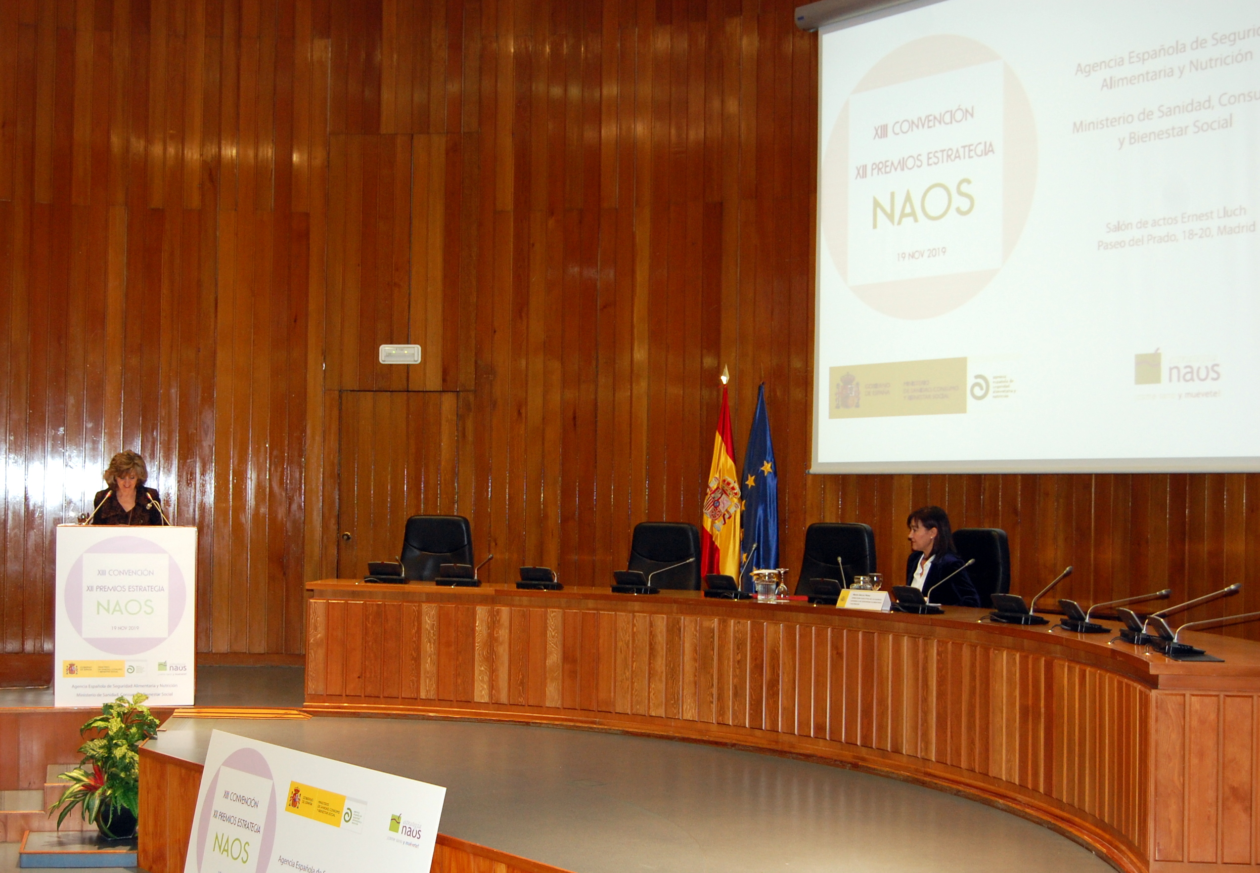 XIII Convención NAOS 2019  y Acto de entrega de los XII Premios Estrategia NAOS Edición 2018