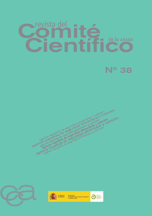 Publicación del número 38 de la Revista del Comité Científico de la AESAN
