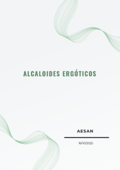 ALCALOIDES ERGÓTICOS