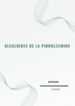 ALCALOIDES DE LA PIRROLIZIDINA