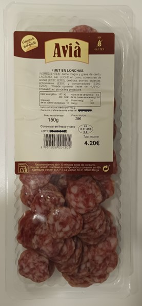 Producto alertado