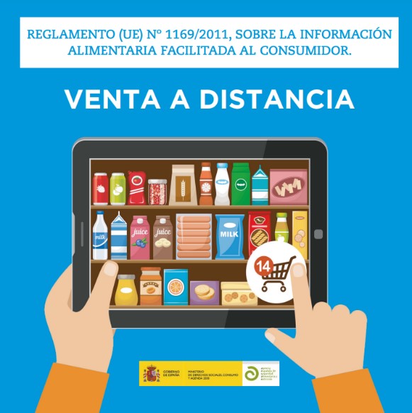 Reglamento (UE) Nº 1169/2011, sobre la información alimentaria facilitada al consumidor. Venta a distancia