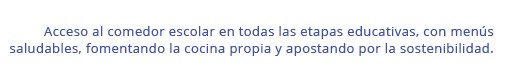 Colegios con cocina in situ