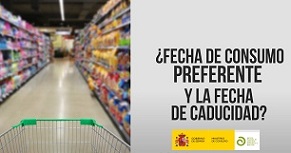 Fecha de consumo preferente y fecha de caducidad.