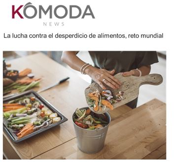 Entrevista a la Directora Ejecutiva Isabel Peña-Rey en la plataforma Kómoda News sobre la lucha contra el desperdicio de alimentos. 18.01.2023
