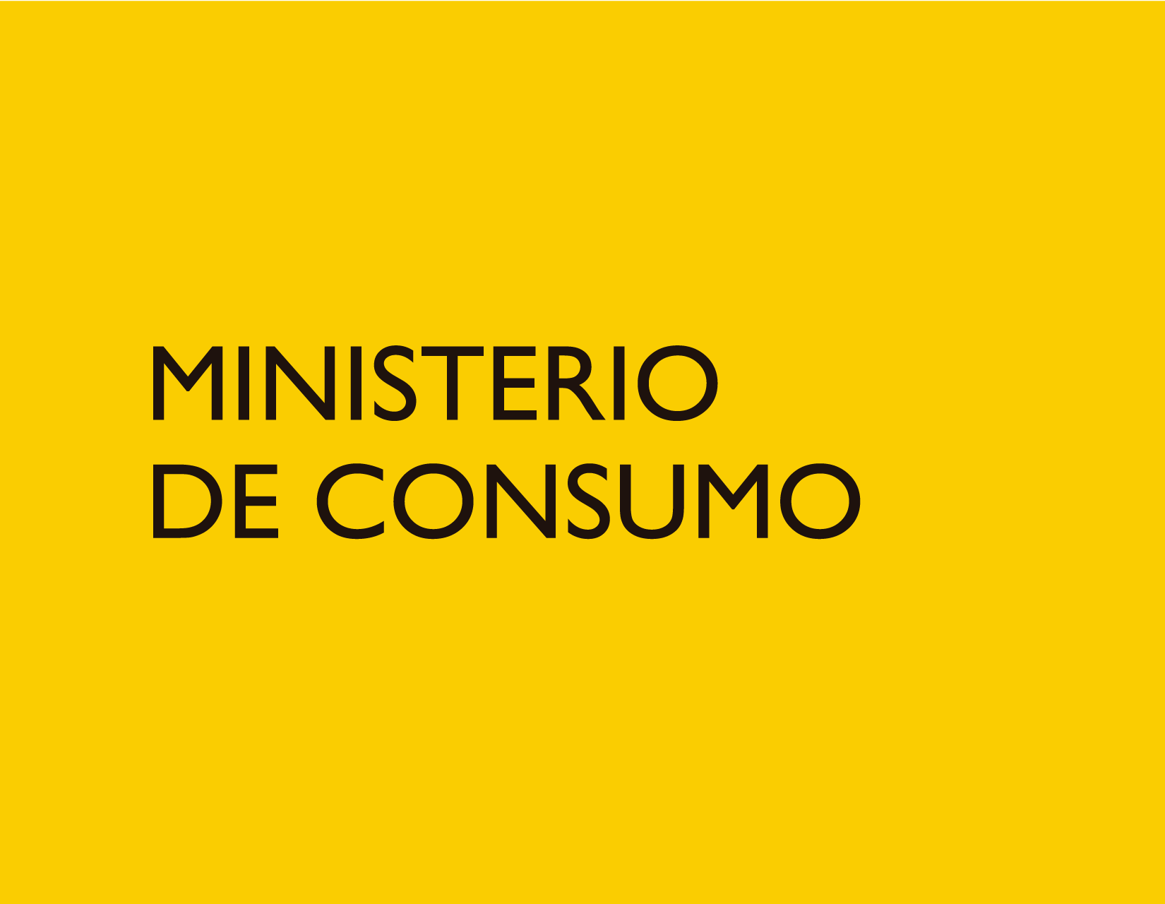 Ministerio Consumo
