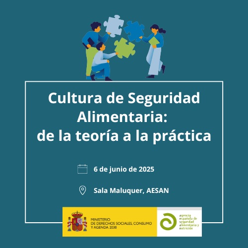 Próxima jornada por el día mundial de la seguridad alimentaria sobre “Cultura de Seguridad Alimentaria: de la teoría a la práctica"