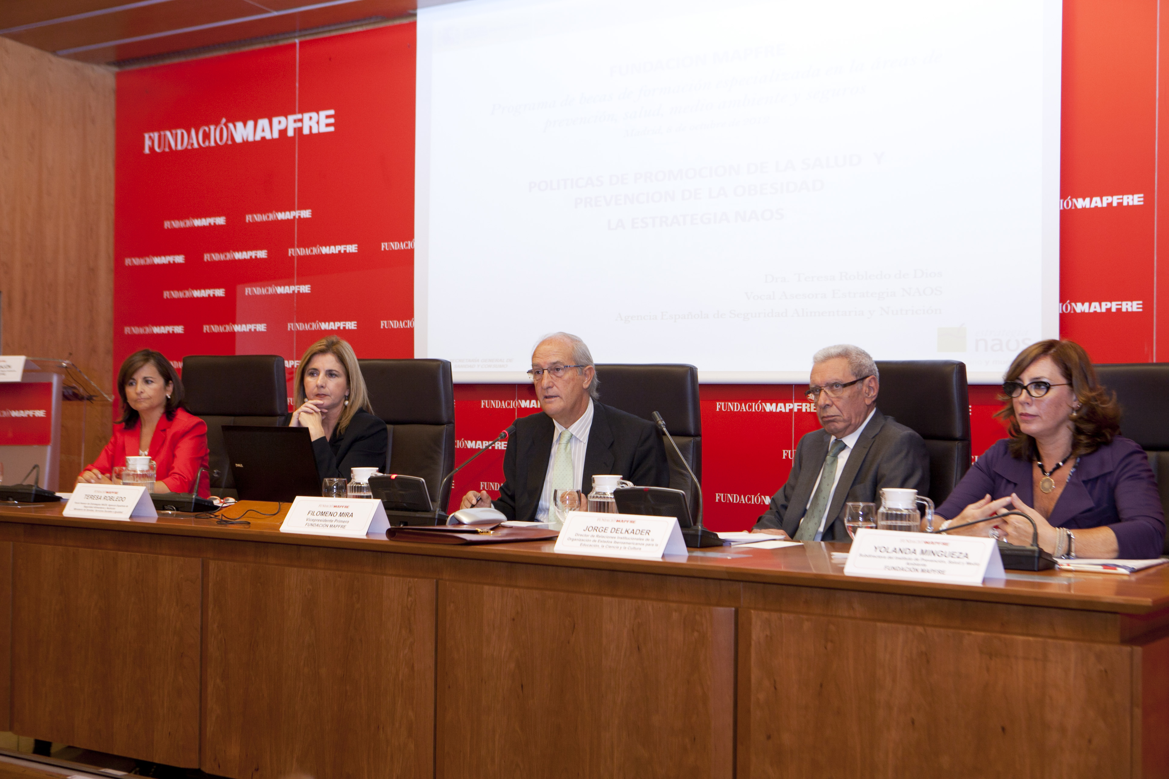 AESAN presente en el acto de entrega de becas de la Fundación MAPFRE
