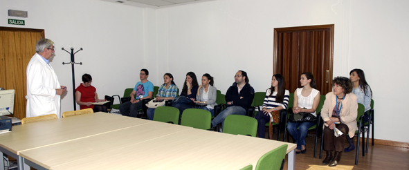 Alumnos de la ENS visitan CNA