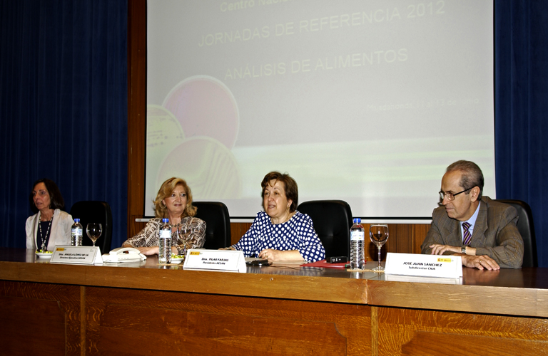 Jornadas de Referencia 2012 de Análisis de Alimentos en el CNA