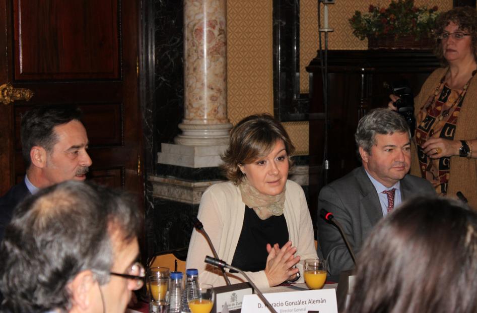 Seminario Periodismo-Alimentación, organizado por FIAB (Federación Española de Industria de Alimentación y Bebidas) y el Ministerio de Agricultura, Alimentación y Medio Ambiente.