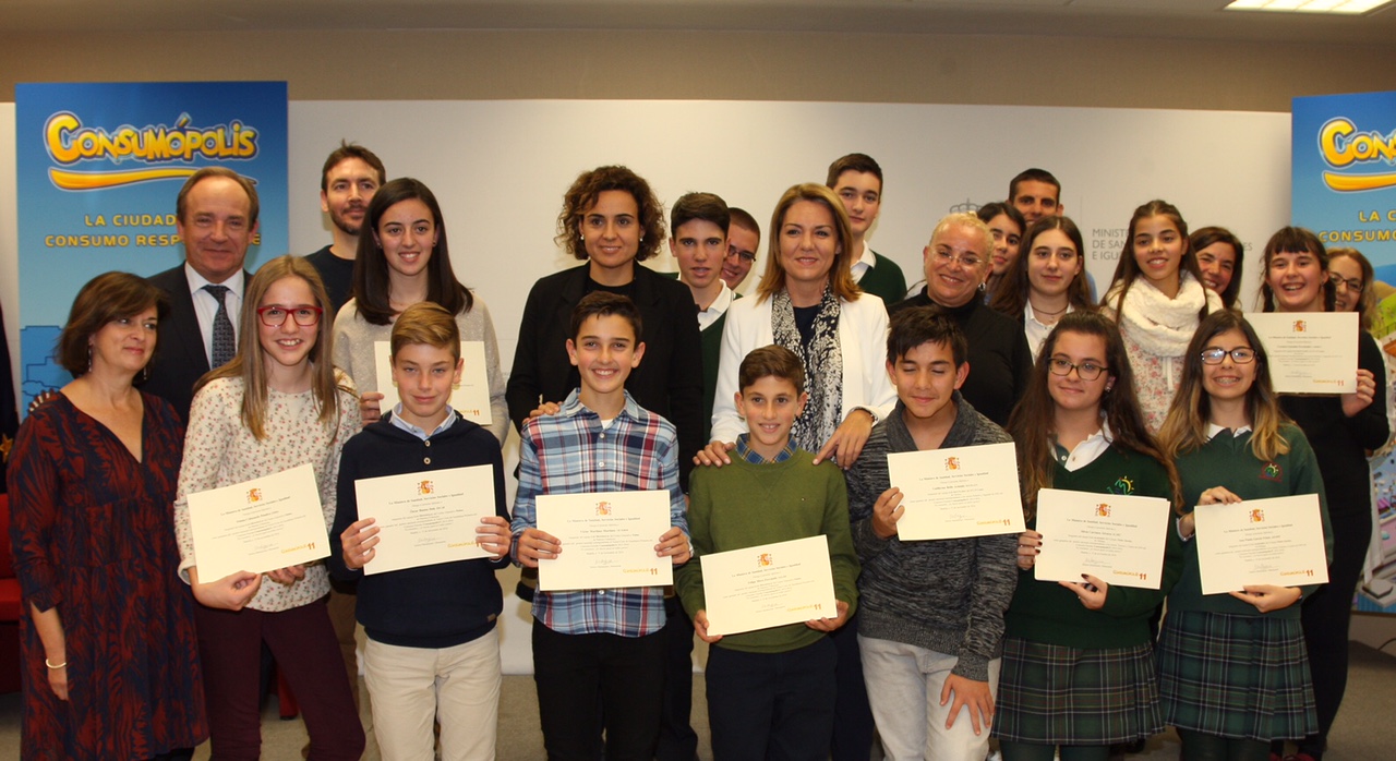Concurso Escolar de la AECOSAN en colaboración con las CC AA : Consumópolis