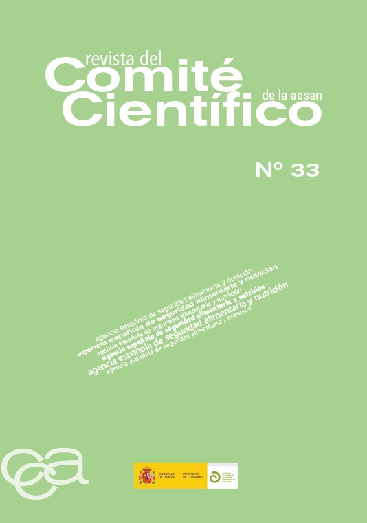 Publicación del número 33 de la Revista del Comité Científico de la AESAN