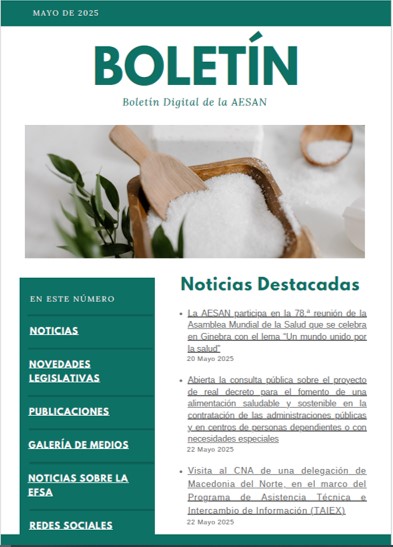 Boletin digital AESAN mayo 2025 (pdf)