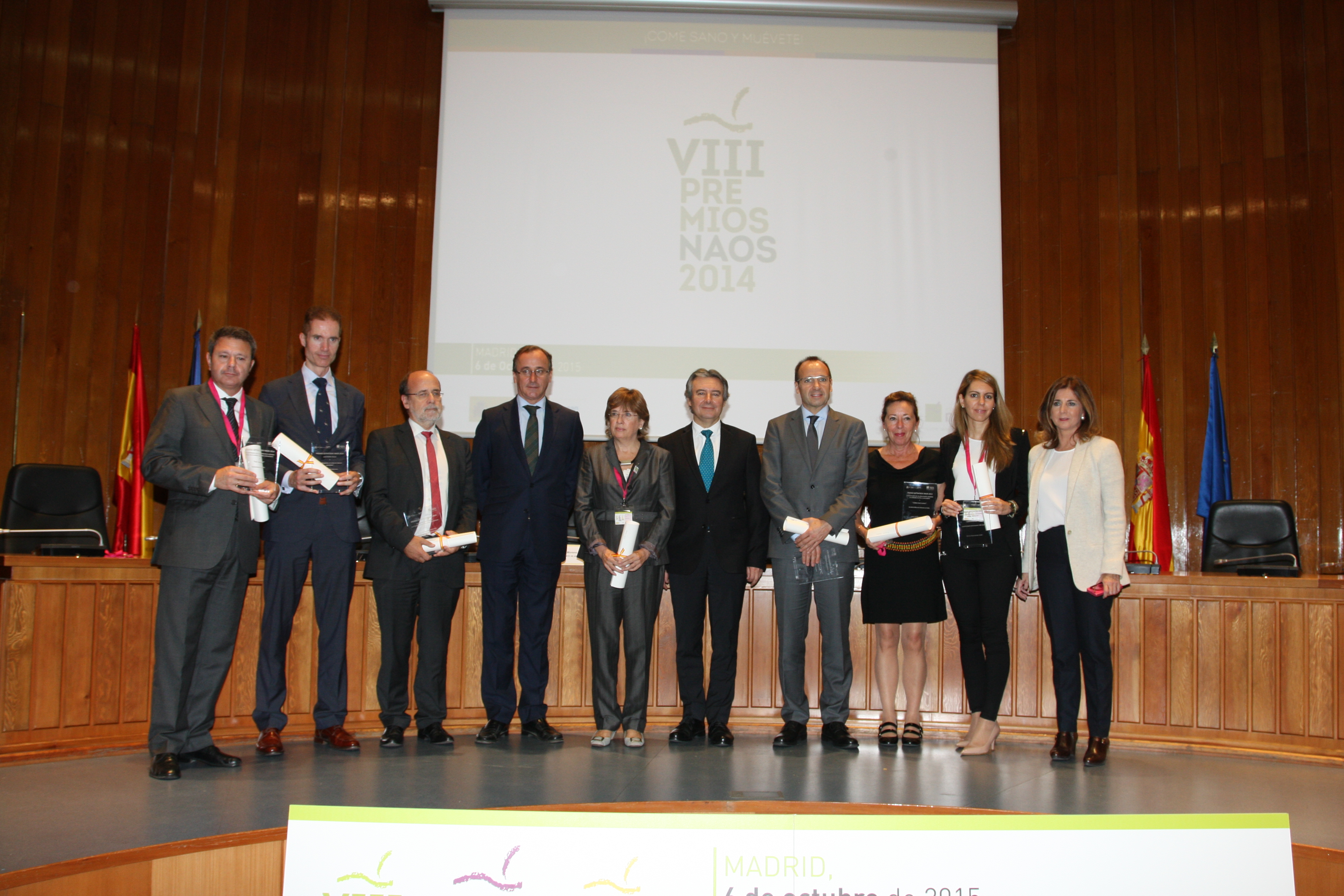 VIII Premios Estrategia NAOS, edición 2014