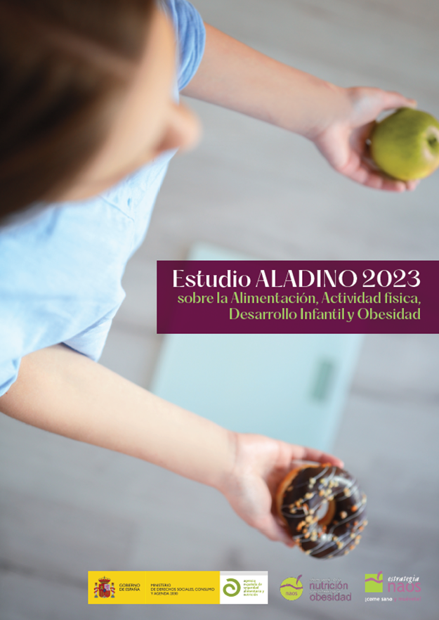 Estudio ALADINO, de Vigilancia de la ALimentación, Actividad física, Desarrollo INfantil y Obesidad en España, 2023