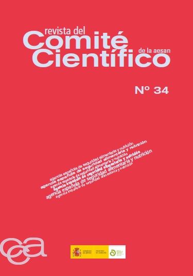 Publicación del número 34 de la Revista del Comité Científico de la AESAN