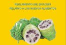 Reglamento (UE) 2015/2283 relativo a los nuevos alimentos