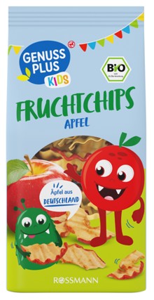 Imagen del producto GENUSS PLUS KIDS BIO CHIPS DE MANZANA de la marca ROSSMANN