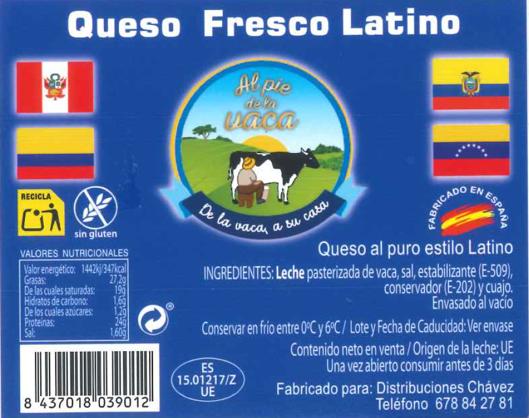 Imagen 3 de quesos de la marca Al pie de la vaca