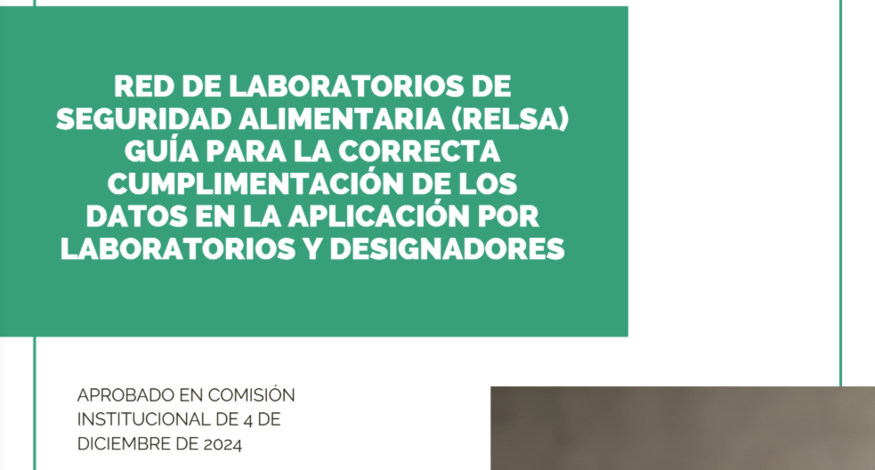 Guía para la correcta cumplimentación de datos en la aplicación por laboratorios y designadores.