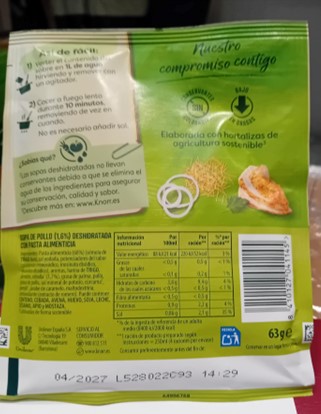 Producto alertado