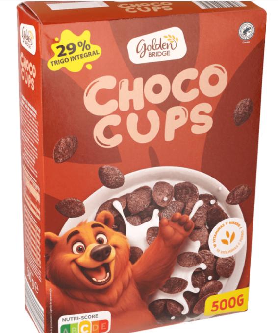 Primera imagen del producto Choco Cups de la marca Golden Bridge