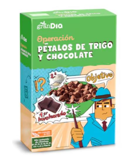 Imagen del producto PÉTALOS DE TRIGO Y CHOCOLATE de la marca Gran DIA