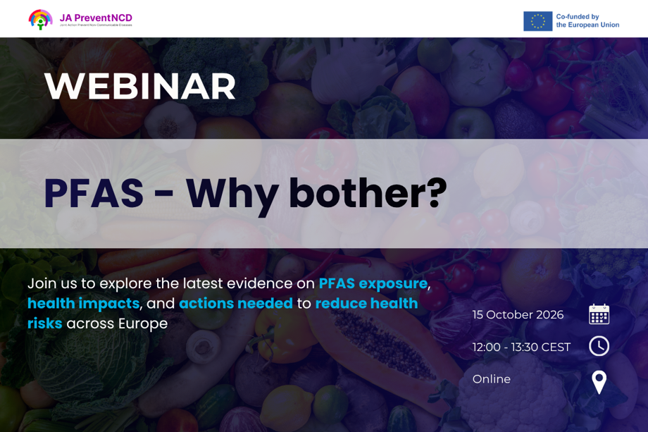 PFAS ¿Por qué preocuparse¿ JA Prevent NCD