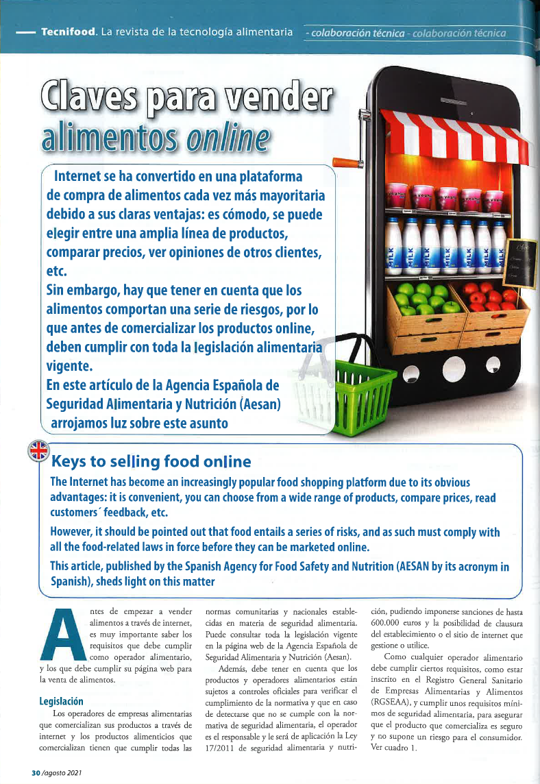 claves_vender_alimentos_online
